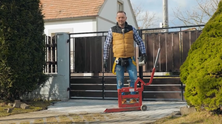 Jak usadit betonovou dlažbu?